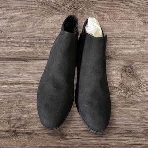 Style & Co. Black Ankle Booties